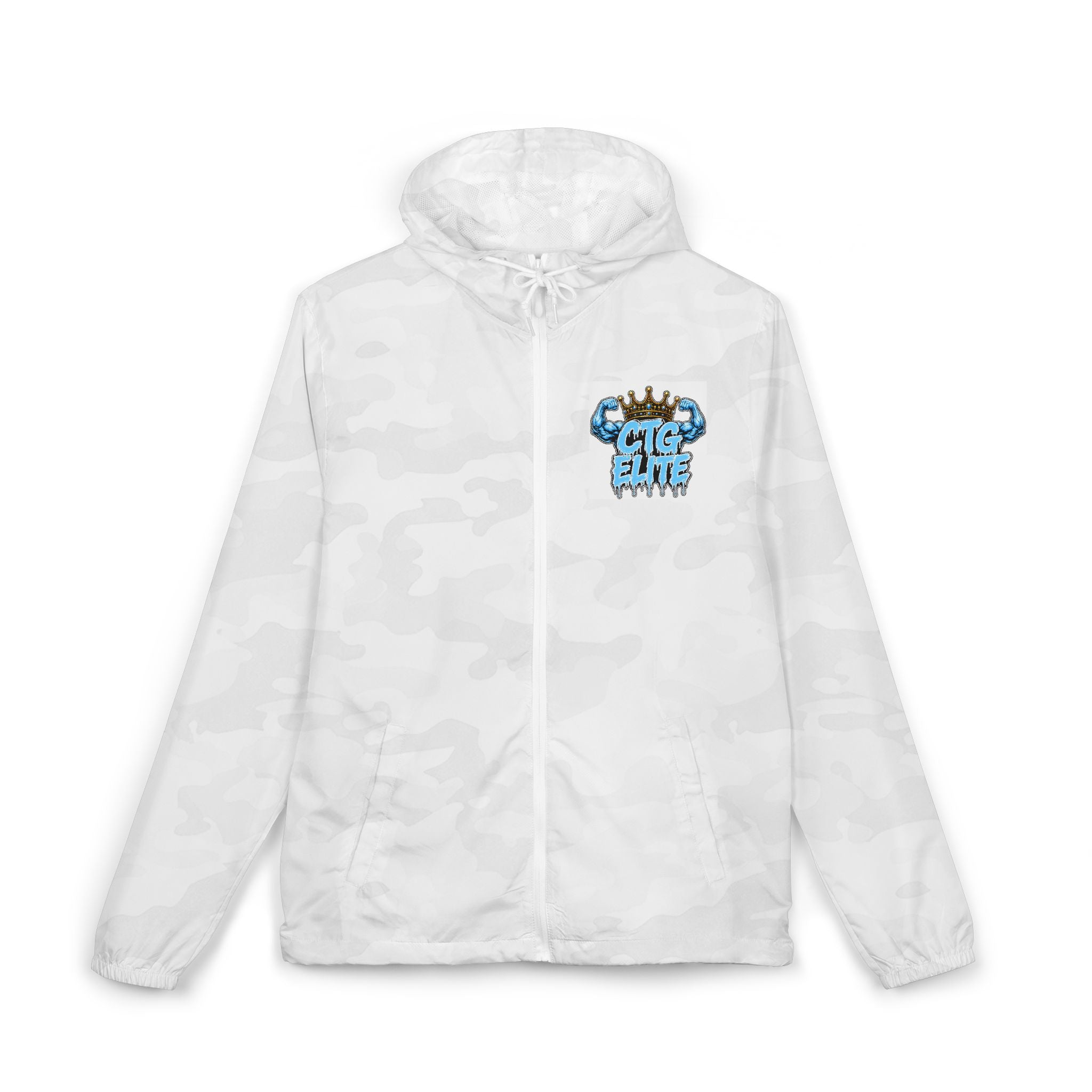 Unisex Full-Zip Windbreaker Jacket
