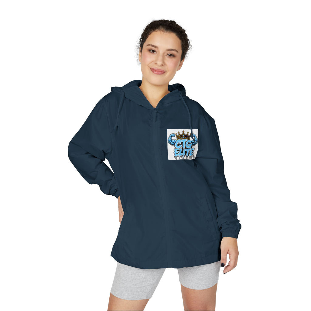 Unisex Full-Zip Windbreaker Jacket