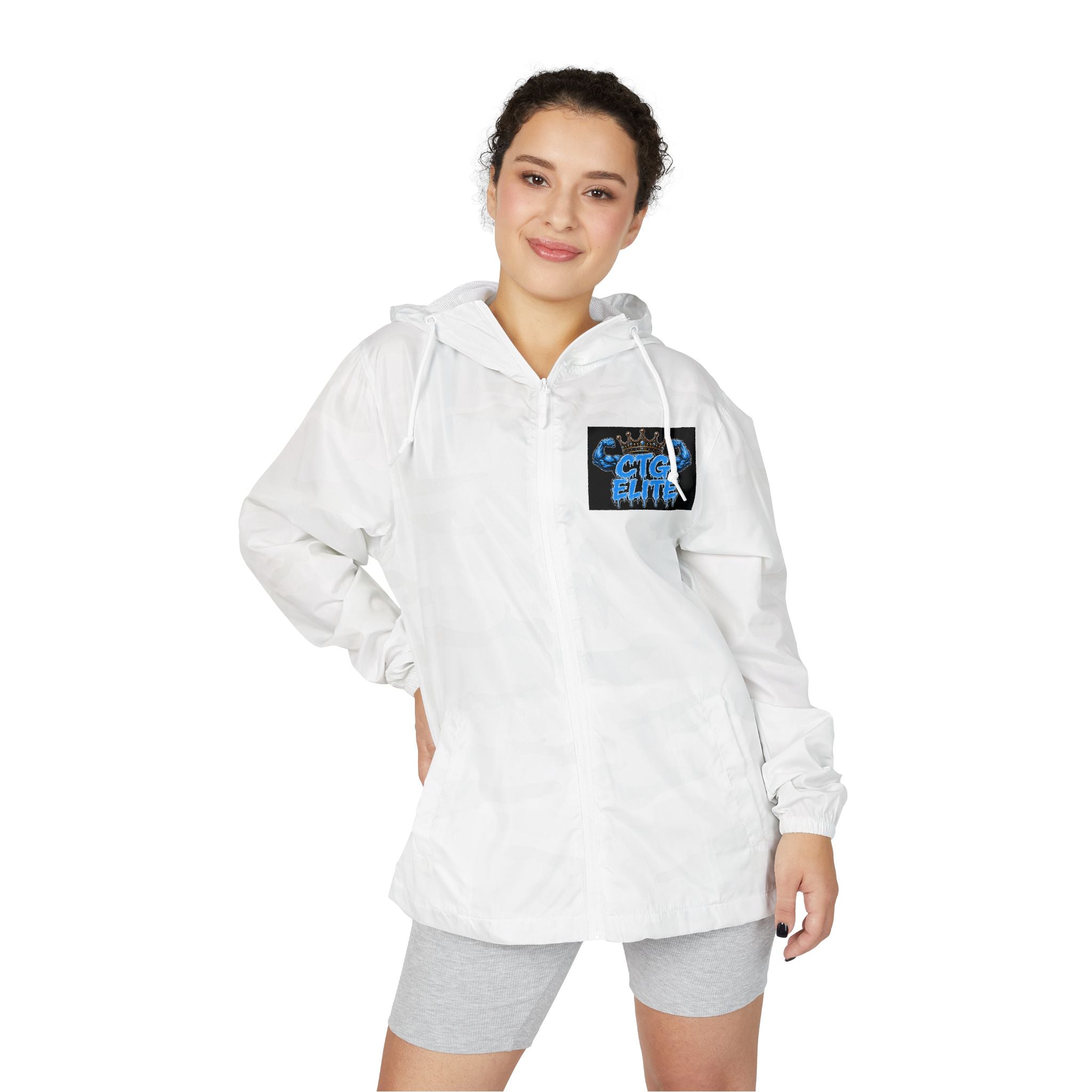 Unisex Full-Zip Windbreaker Jacket