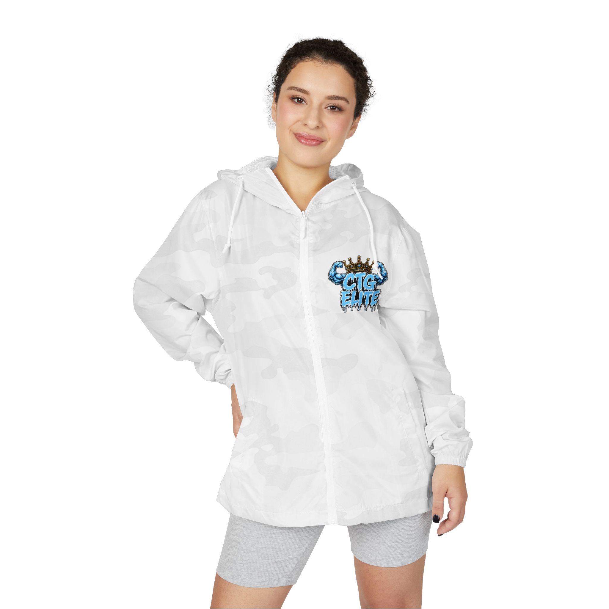 Unisex Full-Zip Windbreaker Jacket