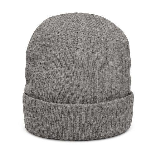 Copy of Ribbed Knit Beanie (Embroidery)